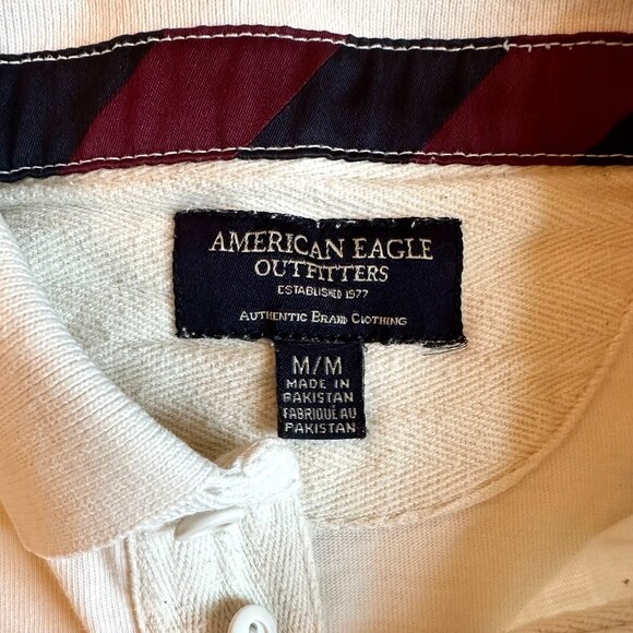 AMERICAN EAGLE - Vintage Cropped Polo Shirt - Picture 3 of 4